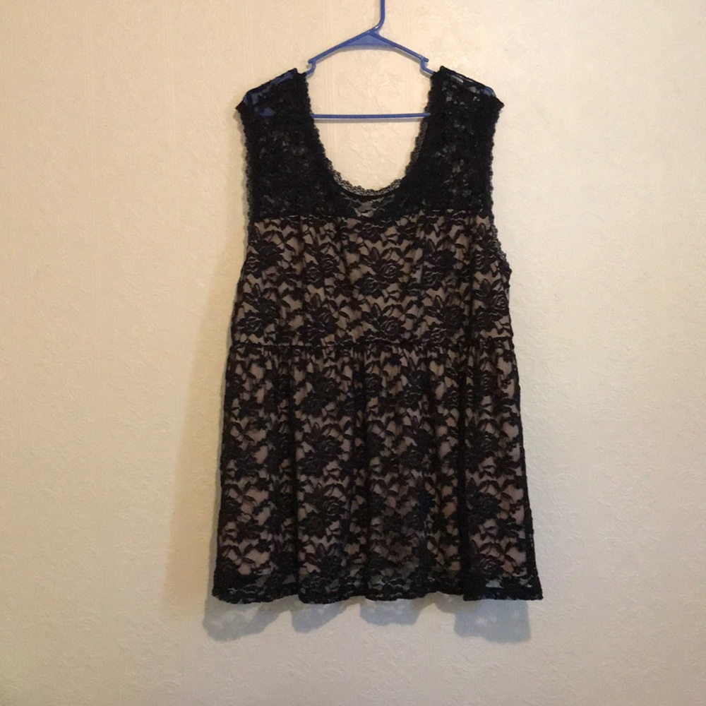 Dressy Lace Knit Top